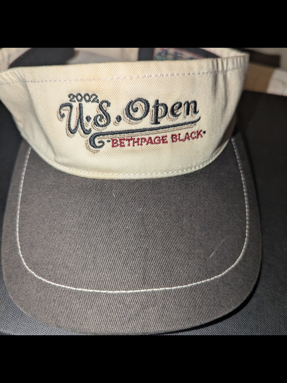 Vintage U.S. Open Golf Visor